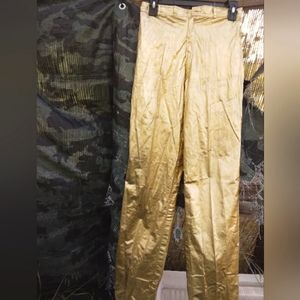 RICH Goldtone Shine Jean Style Pants